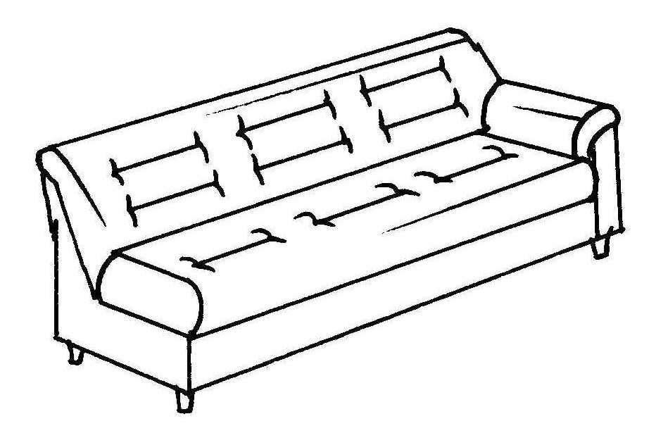 3-х местная диван-кроватная секция